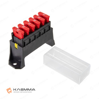 Блок монтажный 6 предохранителей UNIVAL осевой вывод (MTA). 0100560_06