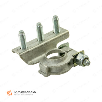 Клемма АКБ с винтами М666 «минус» (MTA). 1507707_01