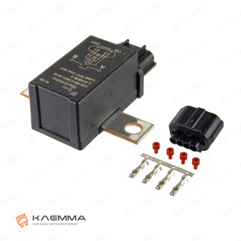 Реле силовое 12В 190А (Tyco Electronics) с разъемом. 1-1414939-4_KIT_02