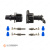 Разъем 2-контактный JPT мама (MTA). 4520910_KIT_10