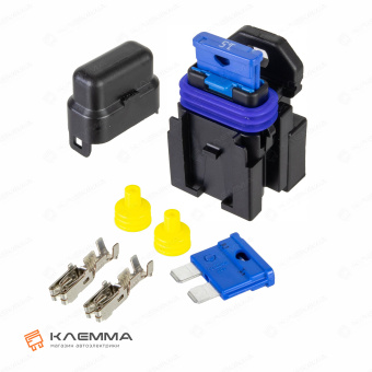 Держатель предохранителя UNIVAL 15А (MTA) с кронштейном и предохранителями. 0301315_KIT.2_05