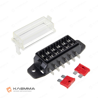 Блок монтажный 6 предохранителей UNIVAL боковой вывод (MTA). 0100600_10