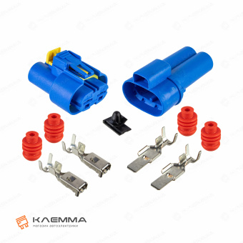 Разъем вп 2-контактный POWER WP 800 (MTA) 10.0 мм2. 4540X10_KIT.43_03