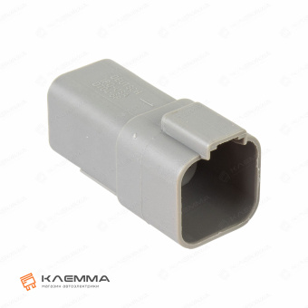 Корпус разъема DT 6-контактного папа (Deutsch). DT04-6P_01