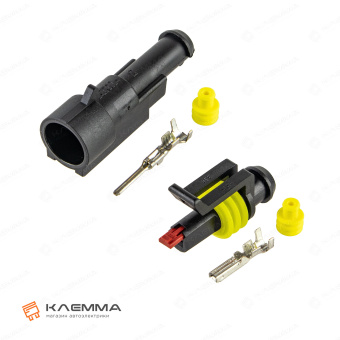 Разъем 1-контактный SUPERSEAL 1.5 (MTA). 4423620_KIT_02