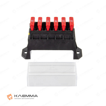 Блок монтажный 6 предохранителей UNIVAL осевой вывод (MTA). 0100560_07