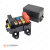 Блок для 18 предохранителей MINI и 4 реле MICRO (MTA). 0101568_KIT_07