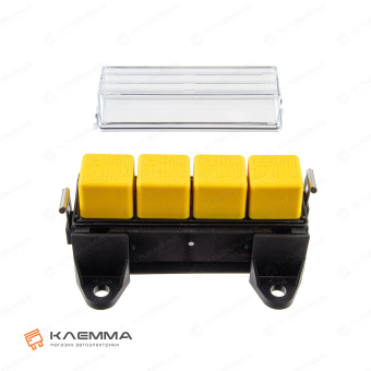 Блок монтажный большой 4 реле MINI (MTA). 0100665_11