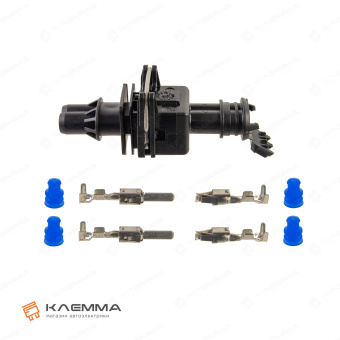 Разъем 2-контактный JPT мама (MTA). 4520910_KIT_11