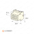 Разъем 12-контактный Universal MATE-N-LOK мама-папа (TE). 1-480709-0_KIT2_20