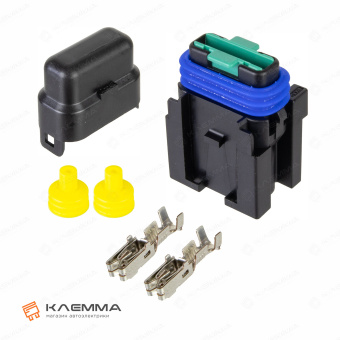 Держатель предохранителя UNIVAL 30А (MTA) с клеммами. 0301330_KIT_02