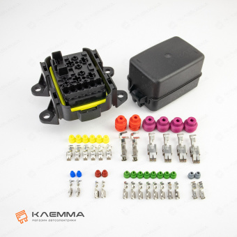 Блок влагозащищенный 6 MINIVAL + 1 MAXIVAL + 2 MAXIRELAY + 1 MICRORELAY (MTA) комплект. 0101491_KIT_04