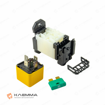 Держатель реле MINI и предохранителя UNIVAL (MTA) комплект.  4410245_KIT.20_05