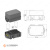 Корпус блока водонепроницаемого 18 MINIVAL + 4 MICRORELAY (MTA). 0101568_20 Корпус блока водонепроницаемого 18 MINIVAL + 4 MICRORELAY (MTA). 0101568_20