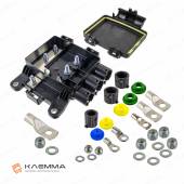 Распределительная коробка влагозащищенная 3 предохранителя 1 MIDIVAL + 2 MEGAVAL (MTA) комплект