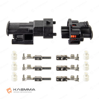 Разъем 3-контактный папа (Bosch) сечение 1.5-2.5 мм2. 1 928 404 227_KIT.22_10