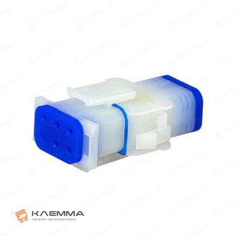 Разъем 6-контактный Universal MATE-N-LOK мама-папа (TE). 1-480705-0_KIT2_11