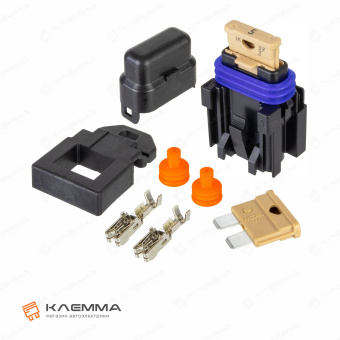 Держатель предохранителя UNIVAL 5А (MTA) с кронштейном и предохранителями. 0301305_KIT.2_04