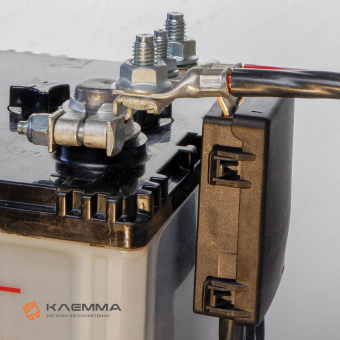 Клемма АКБ с винтами М686 «плюс» (MTA) с крышкой. 1507701_KIT_12