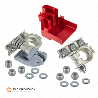 Комплект клемм АКБ с винтами M666-M666-Б. 15077XX_KIT.01b_05
