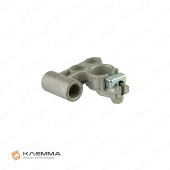 Клемма АКБ латунная под опрессовку «плюс» (MTA). 1506740_04