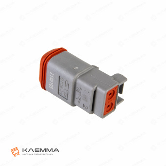 Корпус разъема DT 2-контактного мама (Deutsch). DT06-2S_03