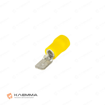 Клемма из PUSH ON L-6.3 папа (MTA) 2.5-6.0 мм2. 1862000_01