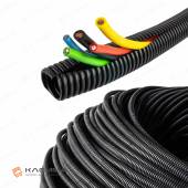 Гофра разрезная PPmod стандартный профиль (Schlemmer) диаметр 13.0 мм, бухта 200 метров