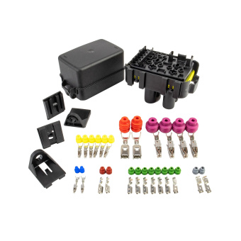 Блок влагозащищенный 6 MINIVAL + 1 MAXIVAL + 2 MAXIRELAY + 1 MICRORELAY (MTA) комплект. 0101491_KIT_01