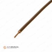 Провод ПГВА сечение 0.5 цвет коричневый