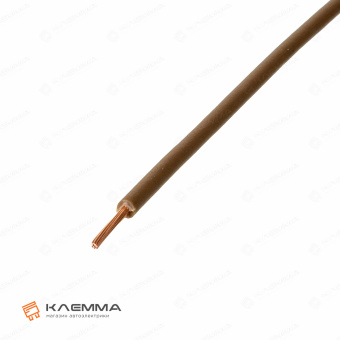 Провод ПГВА сечение 0.5, коричневый