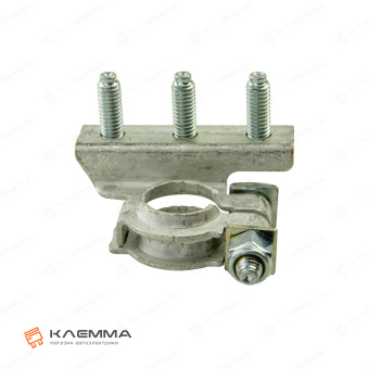 Клемма АКБ с винтами М666 «минус» (MTA). 1507707_02