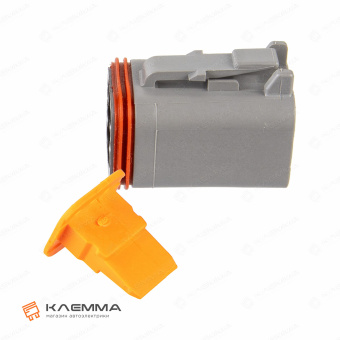 Корпус разъема DT 6-контактного с защелкой W6P папа (Deutsch). DT04-6P+W6P_02