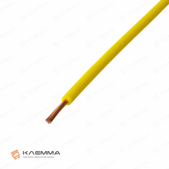 Провод ПГВА сечение 0.75, жёлтый