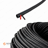 Гофра разрезная PPmod стандартный профиль (Schlemmer) диаметр 4.5 мм, бухта 200 метров