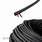 Гофра разрезная PPmod стандартный профиль (Schlemmer) диаметр 4.5 мм, бухта 200 метров