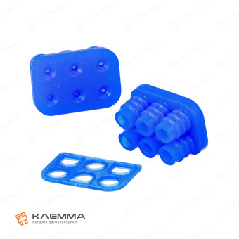 Уплотнитель 6-контактный Universal MATE-N-LOK (TE) комплект_794275-1_KIT_02