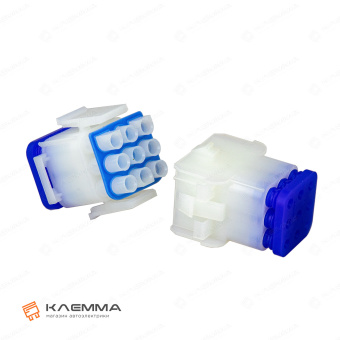 Разъем 9-контактный Universal MATE-N-LOK мама-папа (TE). 1-480707-0_KIT2_10