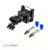 Разъем 2-контактный JPT мама (MTA). 4520910_KIT_03