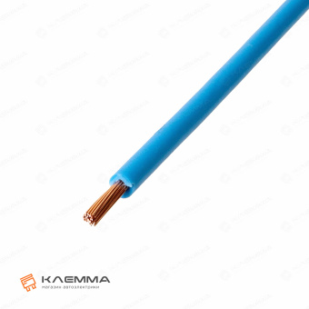 Провод ПГВА сечение 1.5, голубой