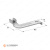 Клемма низ кольцевая CBA J81 L4 M8 (MTA) 10-20 мм2. 1609200_20 Клемма низ кольцевая CBA J81 L4 M8 (MTA) 10-20 мм2. 1609200_20