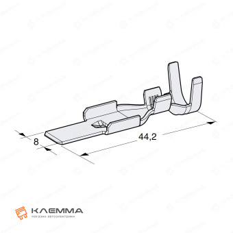 Клемма низ MAXI M800 WP (MTA) 2.5-4.0 мм2. 1107760_20