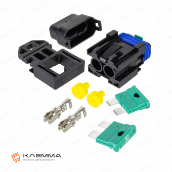 Держатель предохранителя UNIVAL 30А (MTA) с кронштейном и предохранителями. 0301330_KIT.2_03