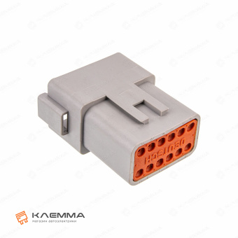 Корпус разъема DT 12-контактного папа (Deutsch). DT04-12PA_03