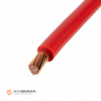 Провод ПГВА сечение 10.0, красный