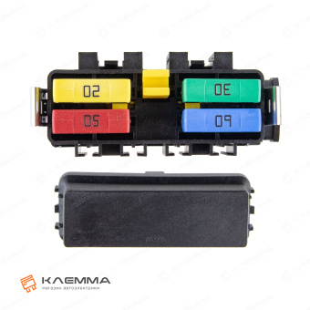 Монтажная коробка на 4 предохранителя MAXIVAL (MTA) комплект. 0100500_KIT_10