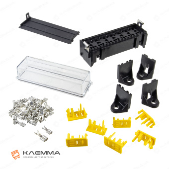 Блок монтажный большой 7 реле MICRO (MTA). 0100705_01