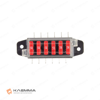 Блок монтажный 6 предохранителей UNIVAL боковой вывод (MTA). 0100600_15