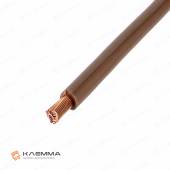 Провод ПГВА сечение 4.0 цвет коричневый