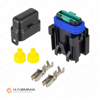Держатель предохранителя UNIVAL 30А (MTA) с клеммами. 0301330_KIT_01